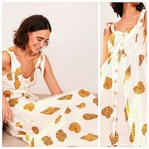 Farm Rio Leopard Shell Mididress